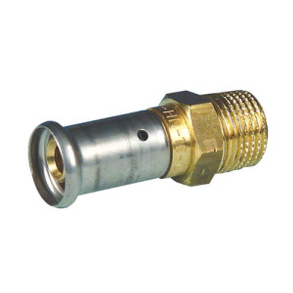 Муфта НР, латунь пресс, 20х3/4" Henco