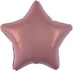 Шар (19''/48 см) Звезда, Пустынная роза, Бохо, 1 шт.