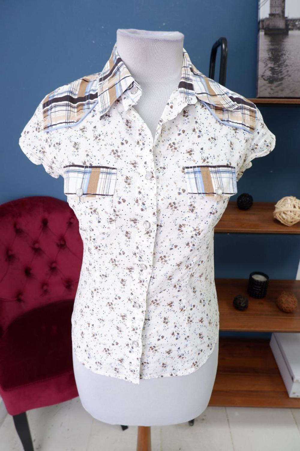 Блузка оригинальная 42/44 размер