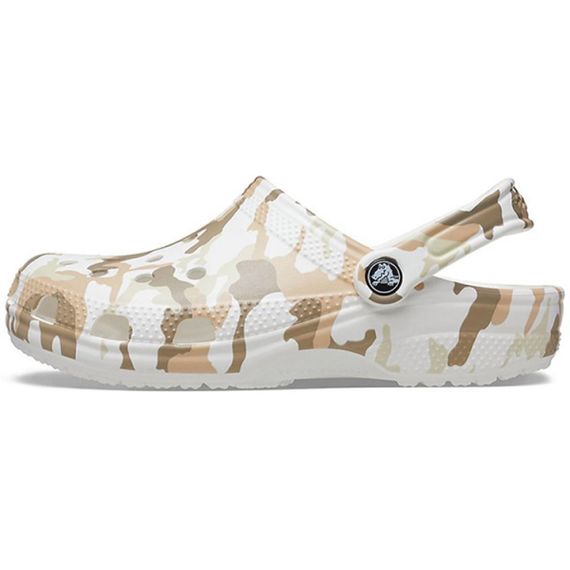 Crocs Classic Clog 'White Camouflage'