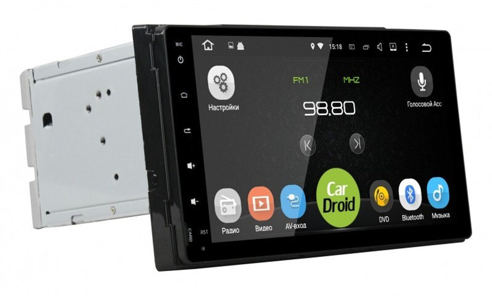 Магнитола для Toyota Fortuner 2015-2022, Corolla 2016-2018 - Roximo RD-1115D на Android 9, 8-ядер, 4ГБ-32ГБ