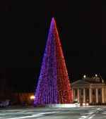 уличная rgb гирлянда на елку "Хамелеон"