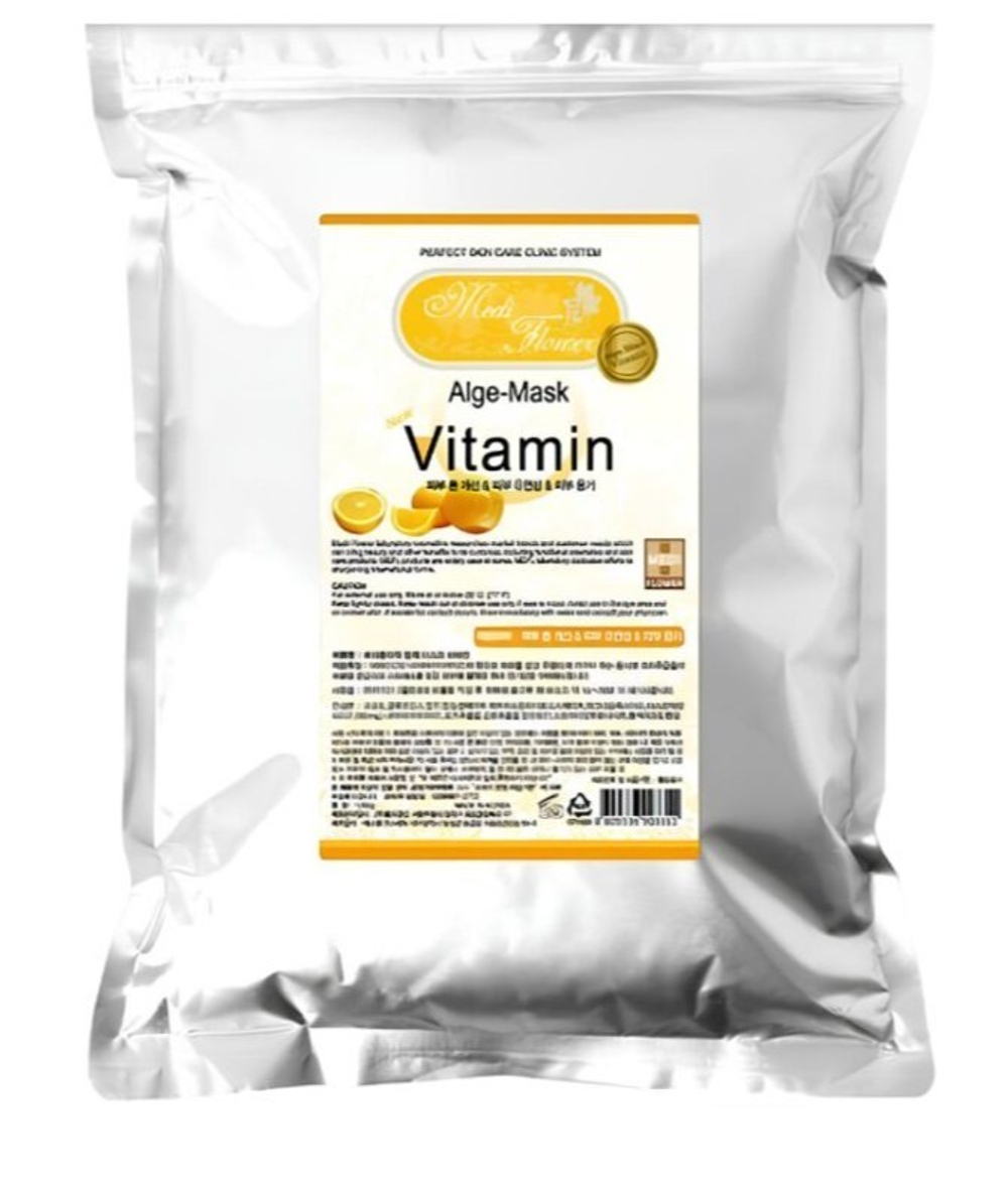 Medi Flower Alge-Mask Vitamin Маска для лица альгинатная с витаминами, 500 гр