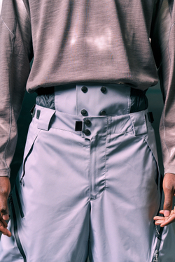 Брюки Nothomme Blue Dermizax RECCO THERMOLITE Ski Pants "Glacial Gray"