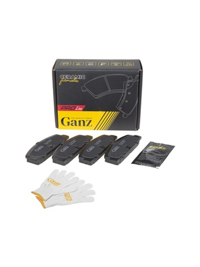 Колодки задние PRO-Line Ceramic MAZDA 6/626 GANZ GIJ07009C