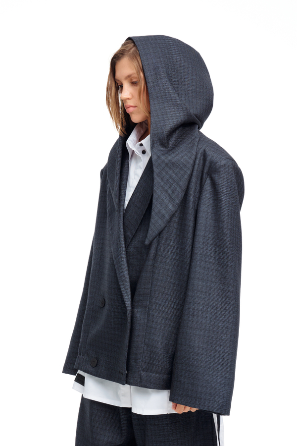 Жакет с капюшоном BEZ STANDARTOV Blue