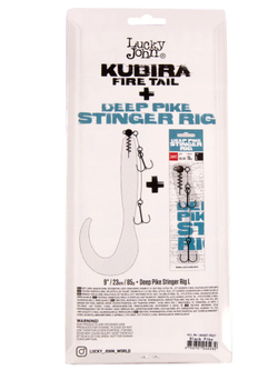 Твистер LJ 3D BBS Series KUBIRA FIRE TAIL 9,0in (22,86)/PG37 1шт.