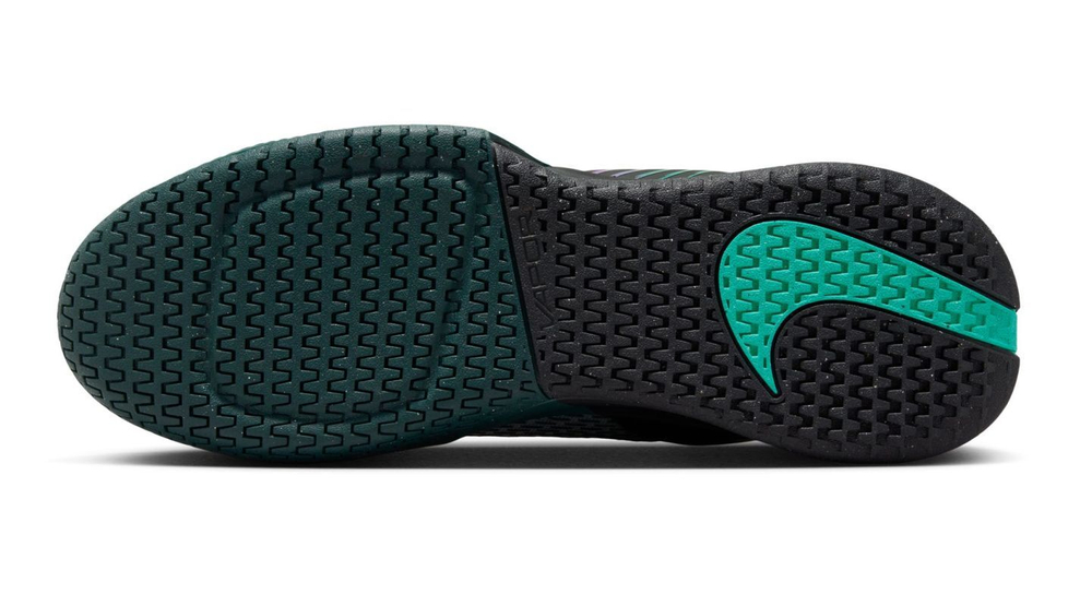 Мужские кроссовки теннисные Nike Air Zoom Vapor Pro 2 Premium - black/deep jungle/clear jade/multi-color