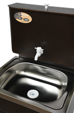 Умывальник дачный "Комфорт" ВИХРЬ без подогрева, нержавейка, медь