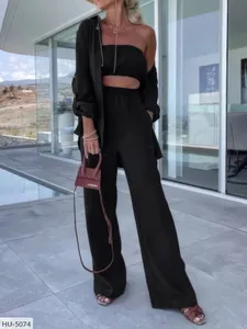 Костюм тройка HU-5058 Фабрика Моды