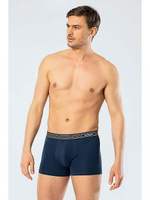 Трусы мужские шорты. Набор из 3-х штук синий - индиго - голубой