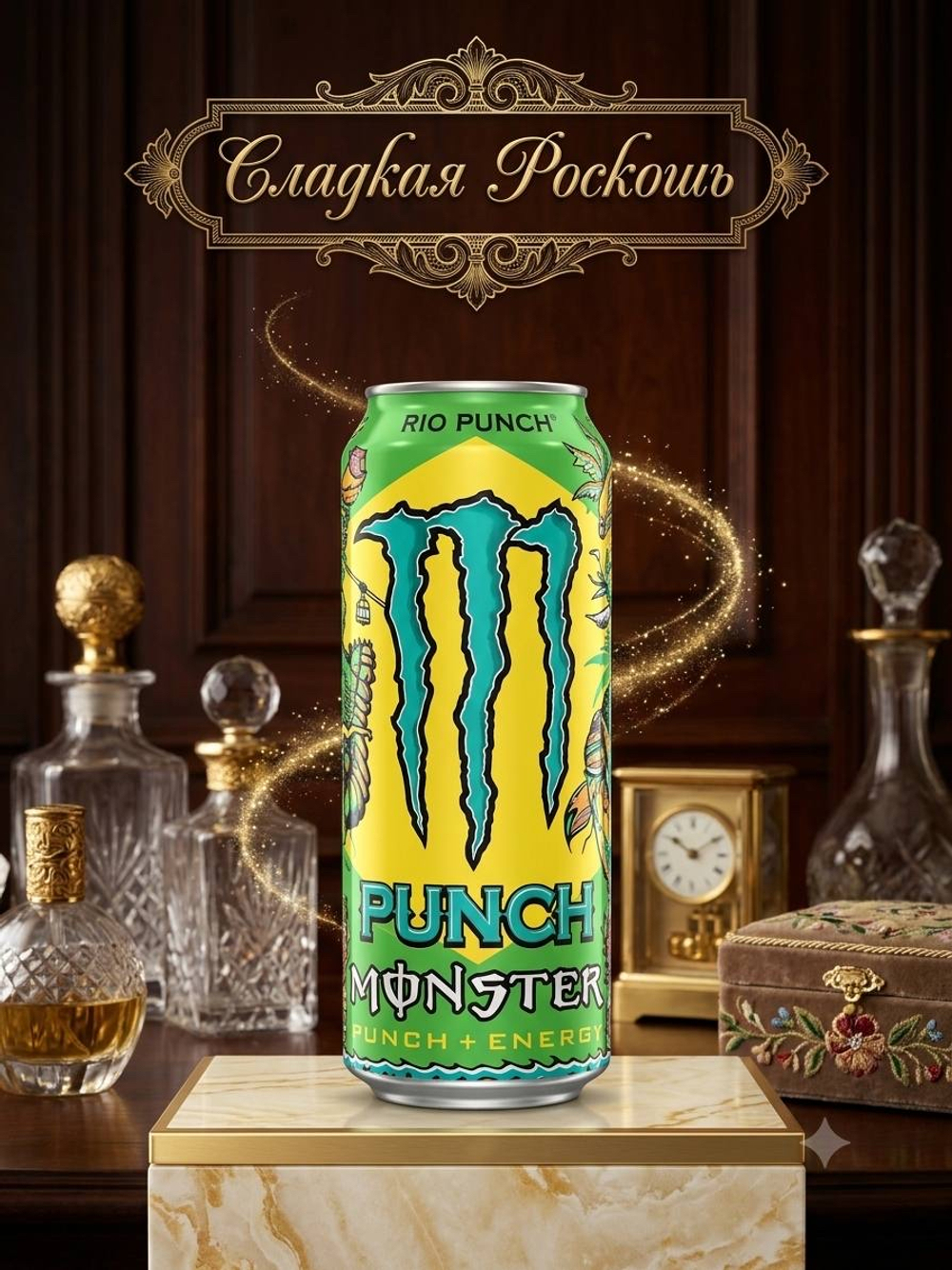 Энергетический напиток Monster Rio Punch м 500мл