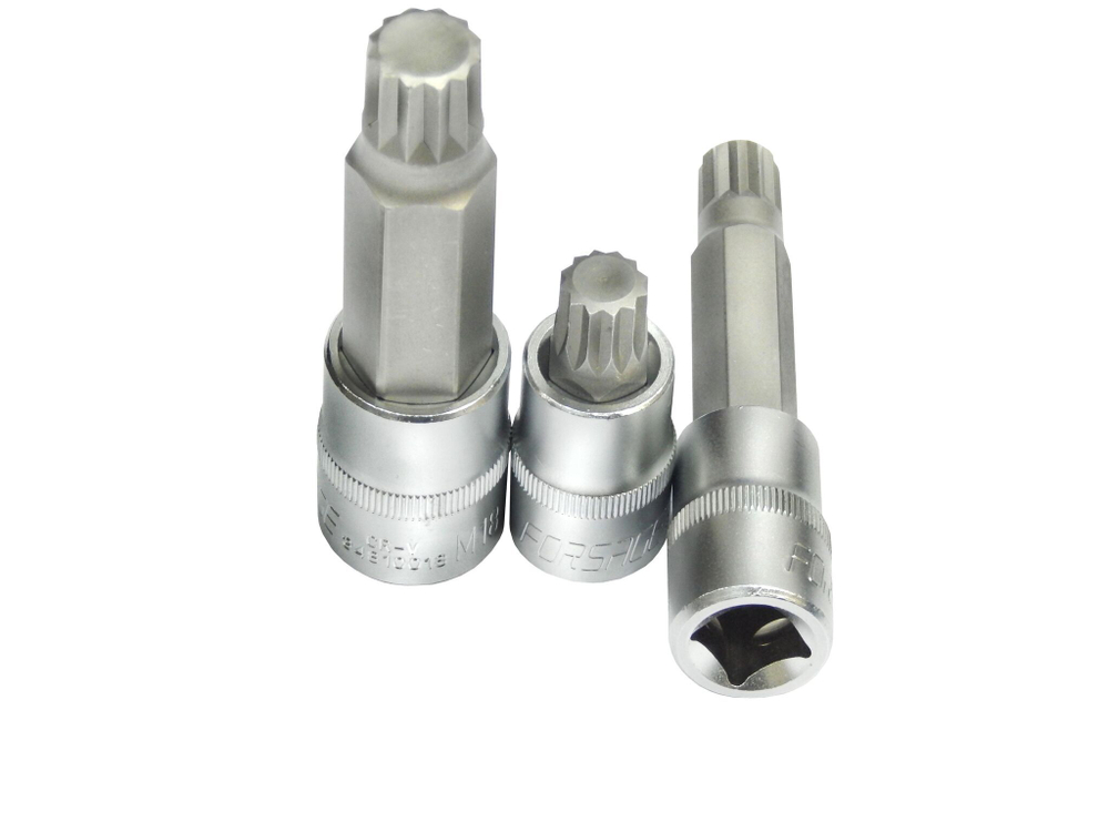 Головка бита 6-гранная 9мм 1/2''(L-100мм) Forsage F-34410009