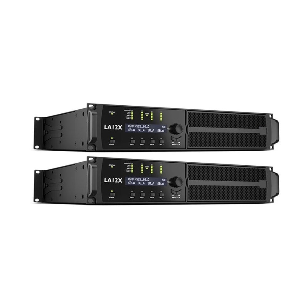 LA12X Усилитель мощности, 4х2600 Вт (Pro Copy 1:1)