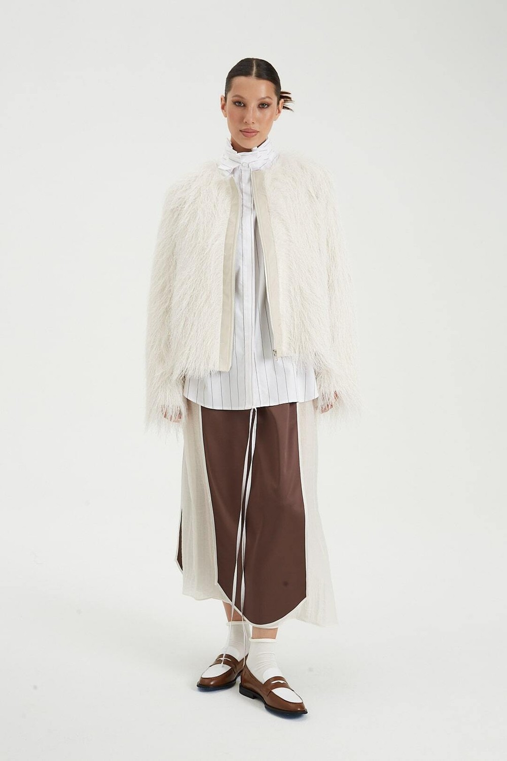 Рубашка Фрея страйп TIMBARY