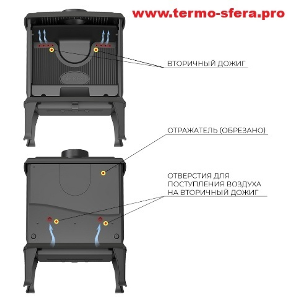 Печь-камин EVEREST F11