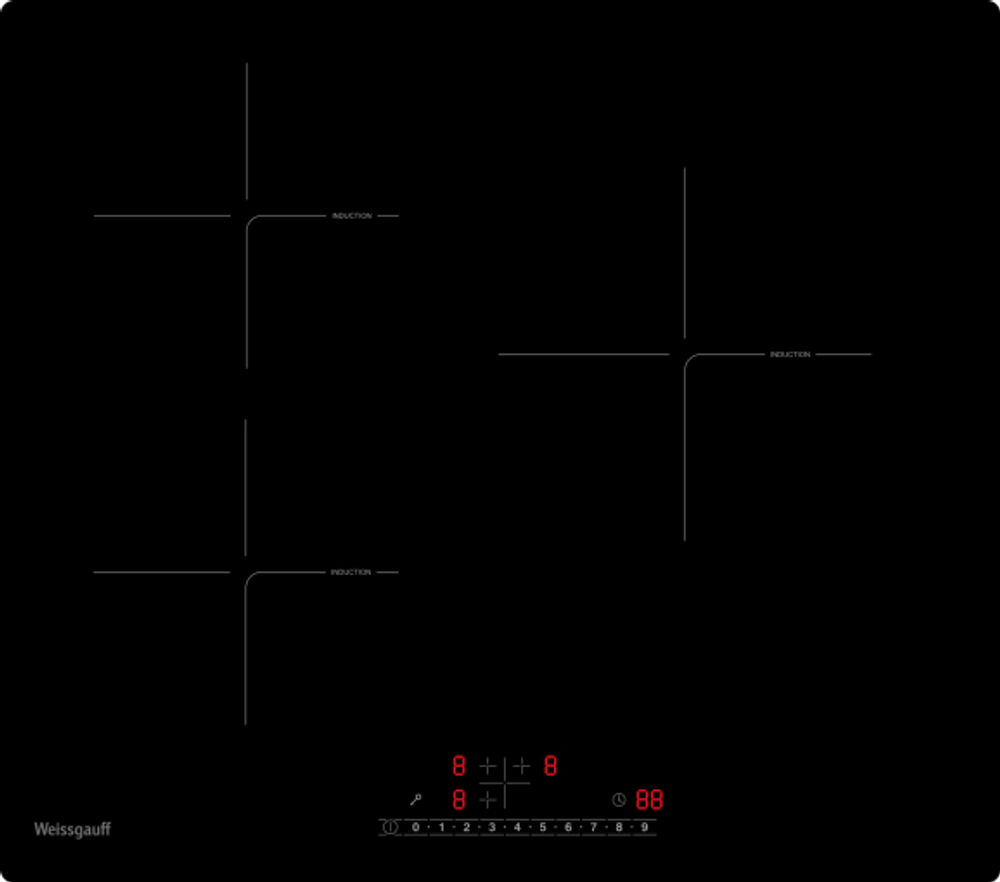 Варочная поверхность Weissgauff HI 630 BSC