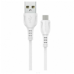 Кабель Micro USB BOROFONE BX51 2,4А, 1м. белый