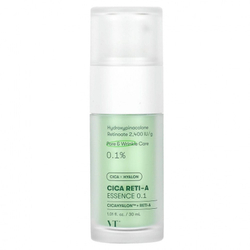 VT Cosmetics Cica Reti-A Essence 0.1 лёгкая бустер-эссенция с ретинолом и центеллой