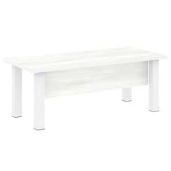 Yalta Стол руководителя LT.D-20.1 Снежная Патина/Металл Белый 2000*900*750