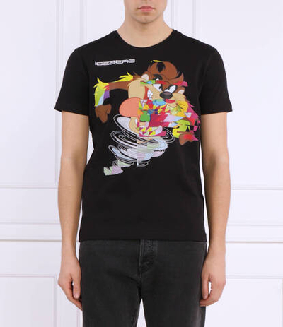 Футболка Iceberg - черный(232 I1P F01A 6307)