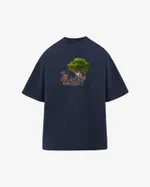 Футболка Called a Garment Roots Liquor обсидиан