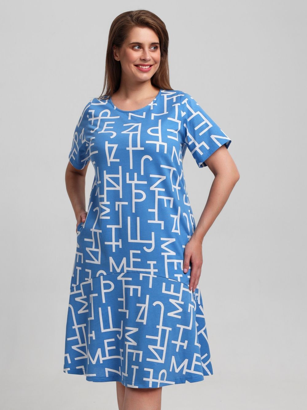 Платье Манифест-1 Виотекс ГОЛУБОЙ