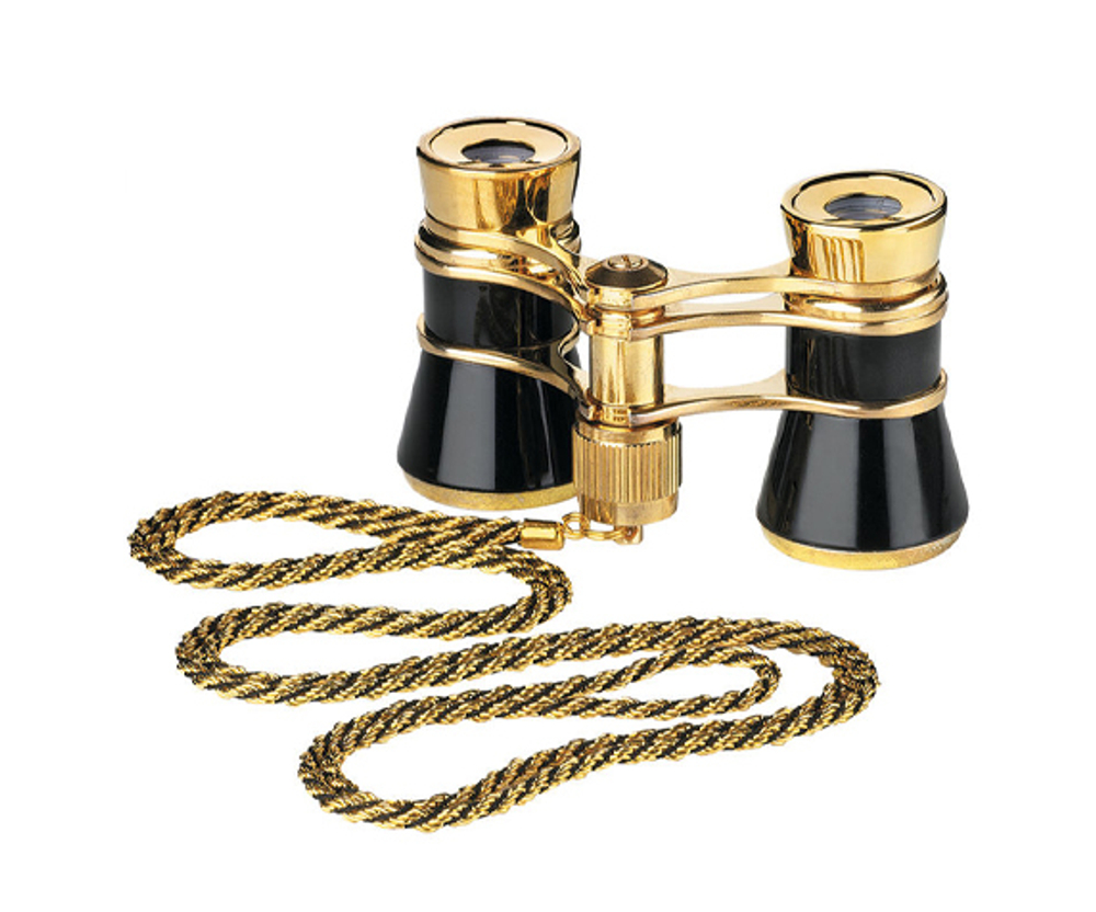 Бинокль театральный Eschenbach Glamour 3x25 Black, с цепочкой