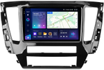 Магнитола Mitsubishi Pajero Sport 3 2020-2024, Montero Sport (прямоугольный климат, рамка 9) - Teyes CC3-2K на Android 10, 2K QLED, ТОП процессор, CarPlay, 4G SIM-слот