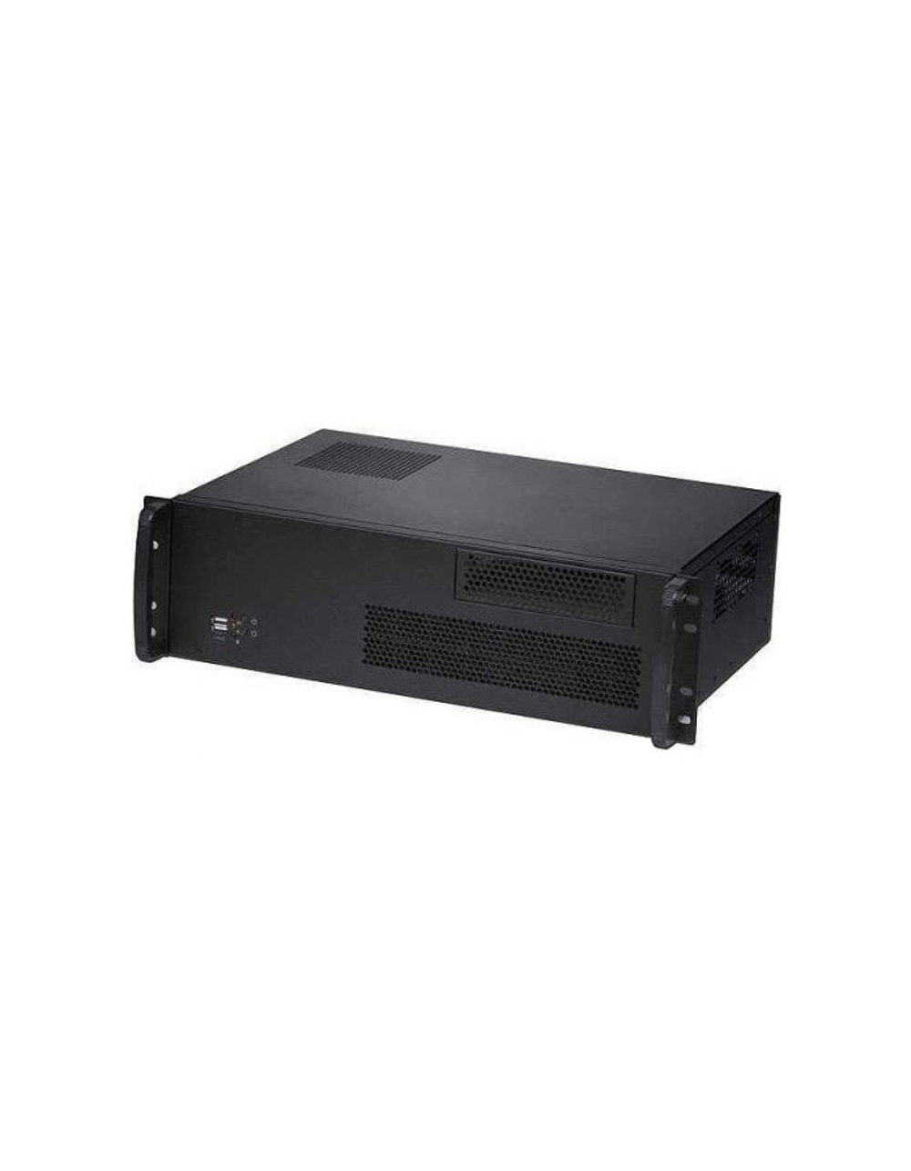 Procase Корпус 3U rear/front-access server case, черный, без блока питания, глубина 300мм, MB 12"x9.6" [RU330-B-0]