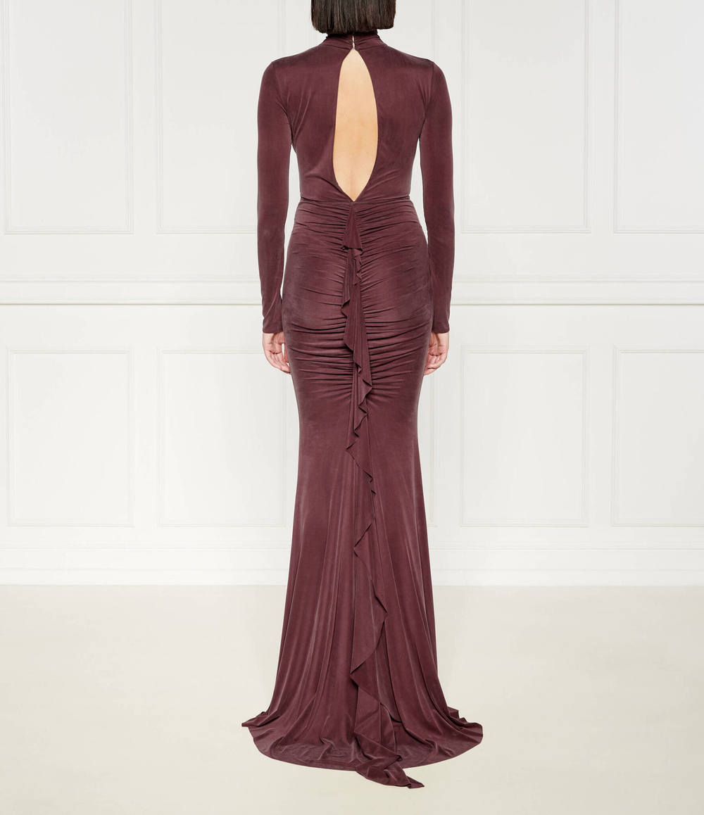 Платье Elisabetta Franchi - бордовый(AB61646E2)