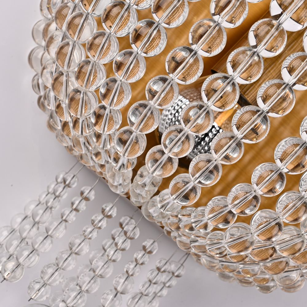 Бра Jacqueline Sconce Brass By Imperiumloft