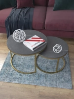 Комплект журнальных столов Акцент - ЗЧ - МДФ в ПВХ