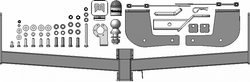 Фаркоп Motodor Honda Stepwgn c 2015 (хром. Шар) арт.90803-E