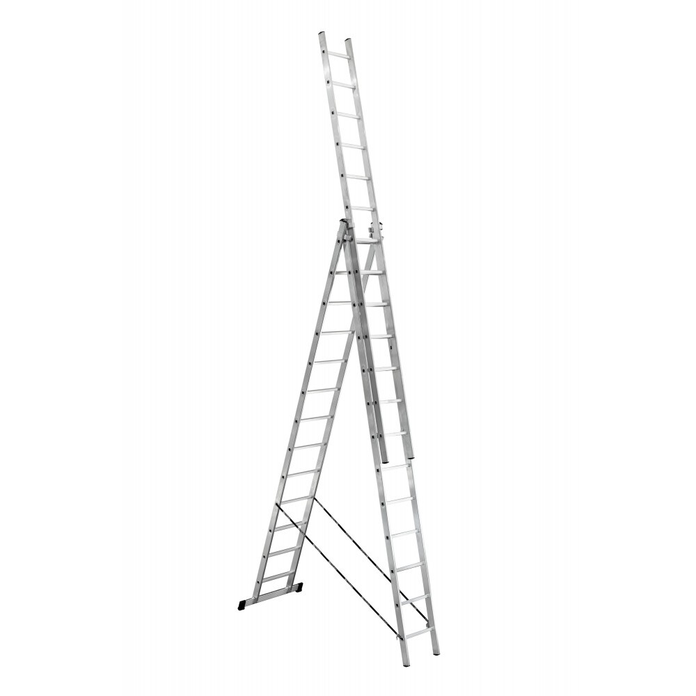 Лестница алюминиевая 3 секционная 3*13  UFUK PRO 411313