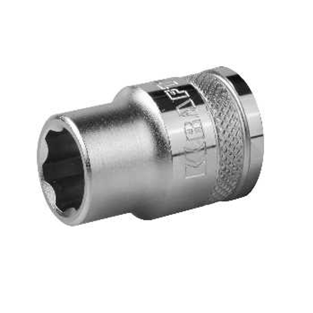 Торцовая головка хромосатинированная 1/2", 17 мм KRAFTOOL, 27801-17_z01