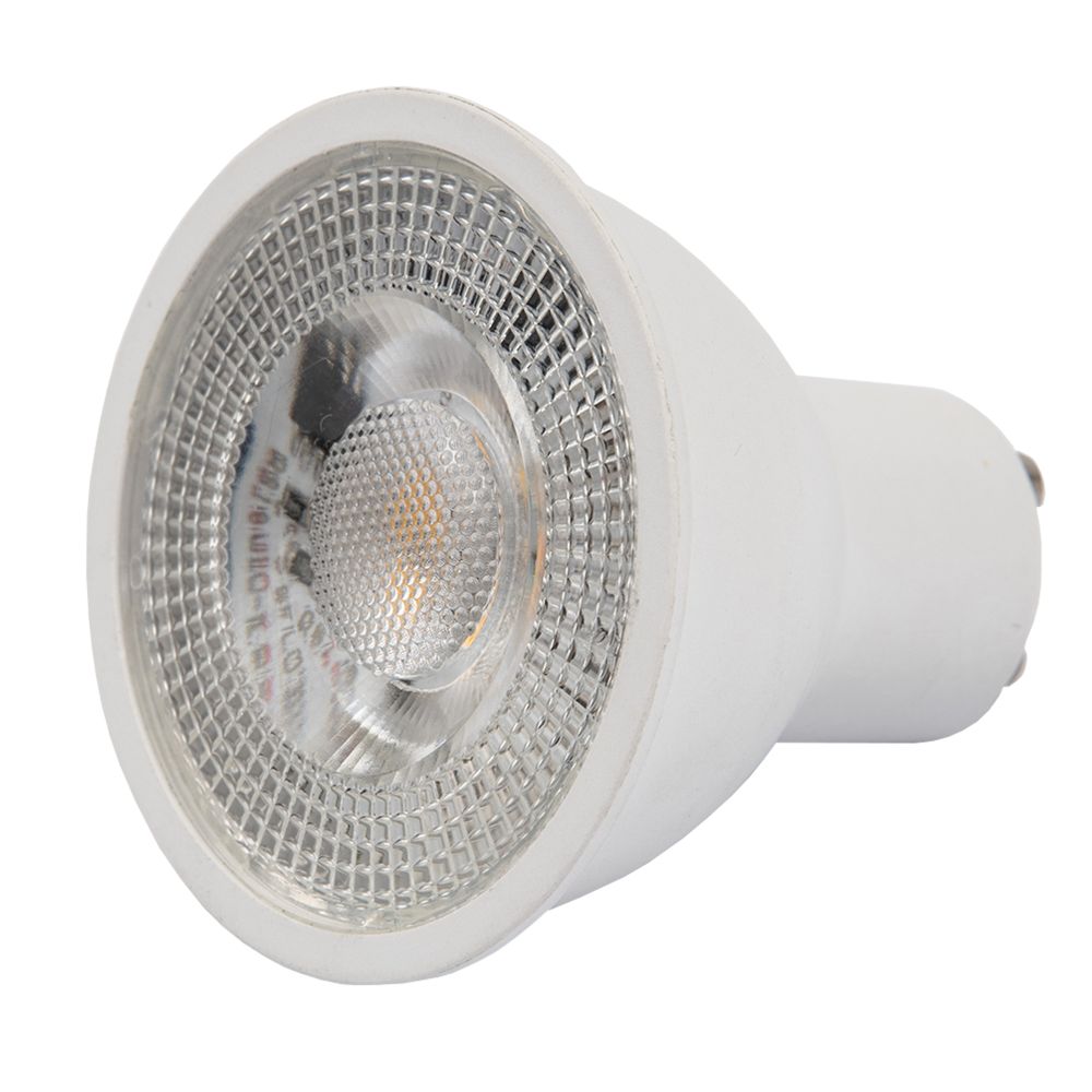 LED-JCDR-9W-3000K-GU10-38D-NR Лампа светодиодная. Форма JCDR. матовая. Серия Norma. Теплый белый свет 3000K. Угол свечения 38. Картон. ТМ Volpe