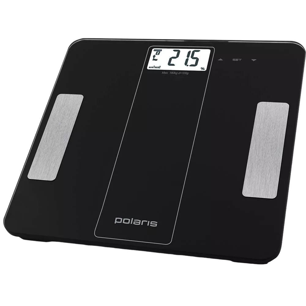 Весы напольные POLARIS PWS 1860DGF black