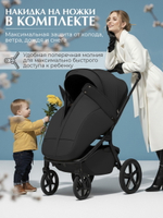 Коляска 3 в 1 Sweet Baby SBL Orso New + автокресло Elegante Plus New Black