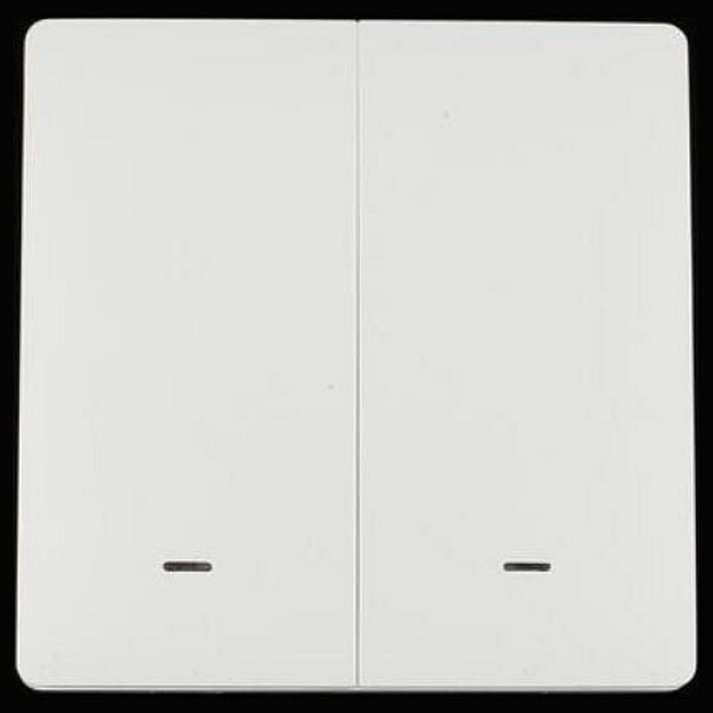 Выключатель беспроводной двухклавишный Aployt Magnetic track 220 APL.0190.00.02