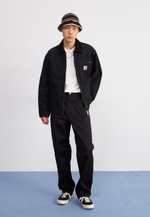 Carhartt WIP DENISON - Тканевые брюки - Чёрный