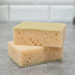 Губка для посуды 2шт XXL-размер из Агавы крупнопористый поролон Master FRESH ЭКО