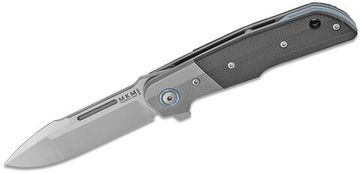 Складной нож MKM "CLAP" MKM/LS01 GT BK c клинком из стали Böhler M390 Microclean®, рукоять G10 / титан