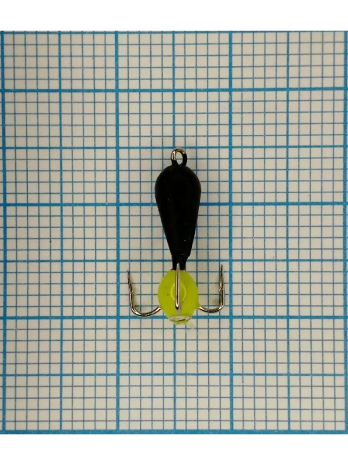 Мормышка вольфрамовая "Черт с петлей-короткий"