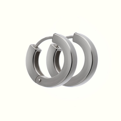 Серьги – хупы большие