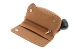 Сумка P&A для 2 трубок и табака, натуральная кожа Vintage, подарочная упаковка