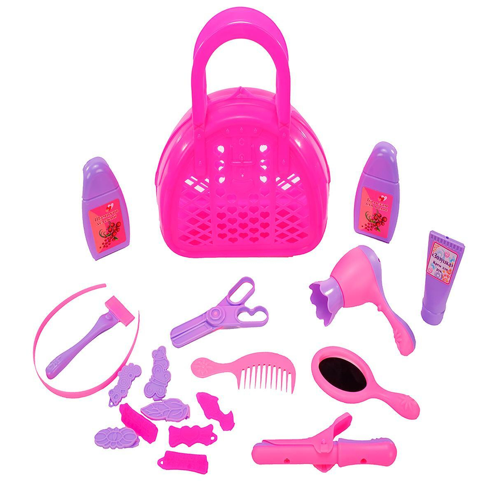 Игровой набор "Парикмахер" №3 18 предметов (Совтехстром)