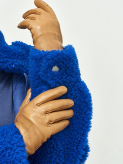 Шуба женская чебурашка тедди эко, SilverFox (арт. S1206rm012pz)