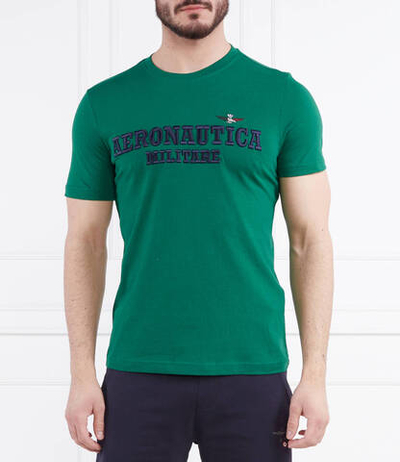 Футболка Aeronautica Militare - зеленый(TS2077J538)