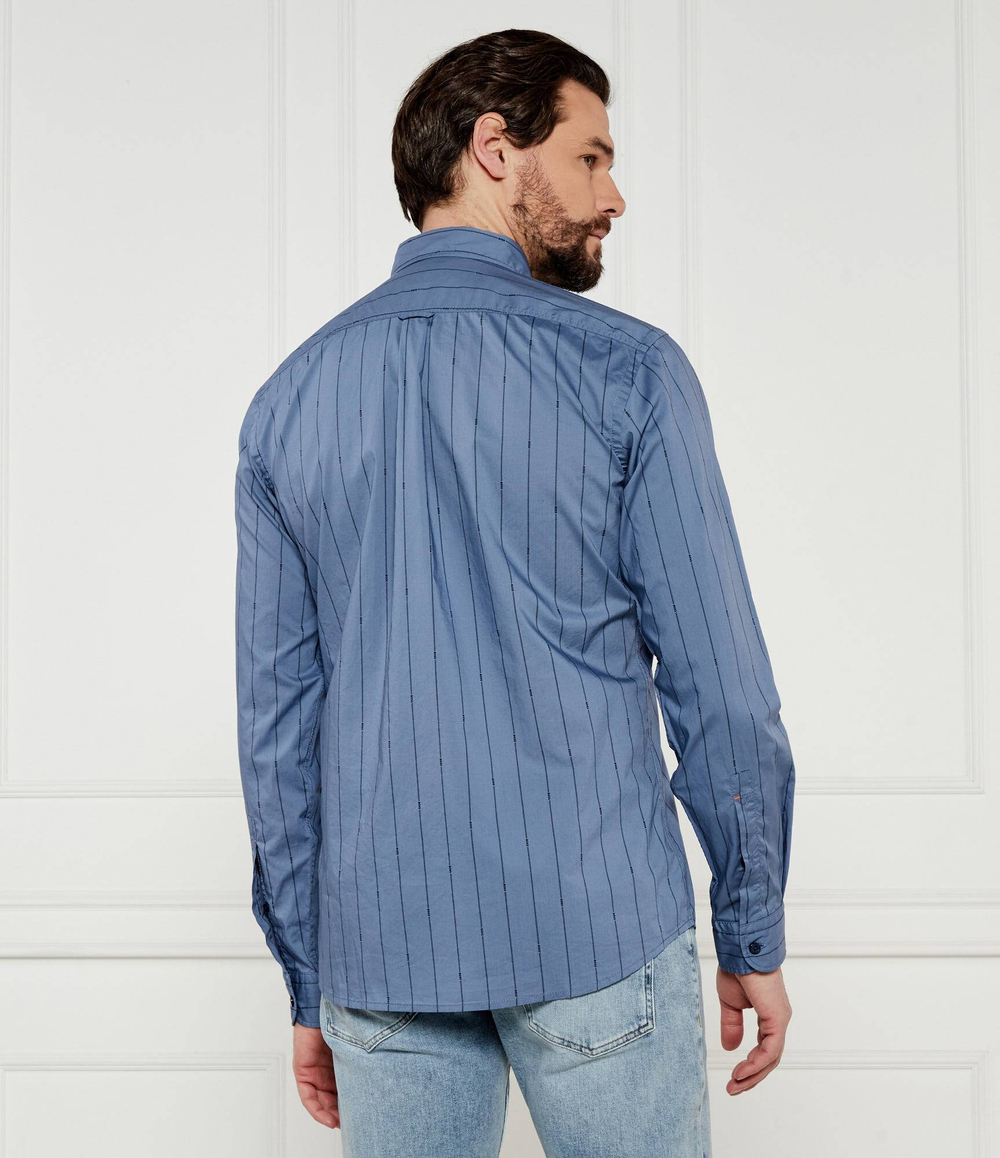 Рубашка Rickert_M BOSS ORANGE - голубой(50537368)